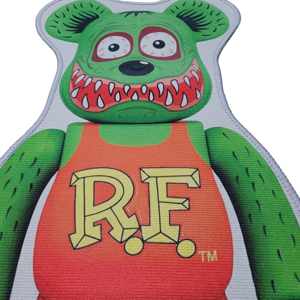 Ron English RE BEARBRICK Rug Designer Decorative Collectible 31"×16" - Picture 2 of 4